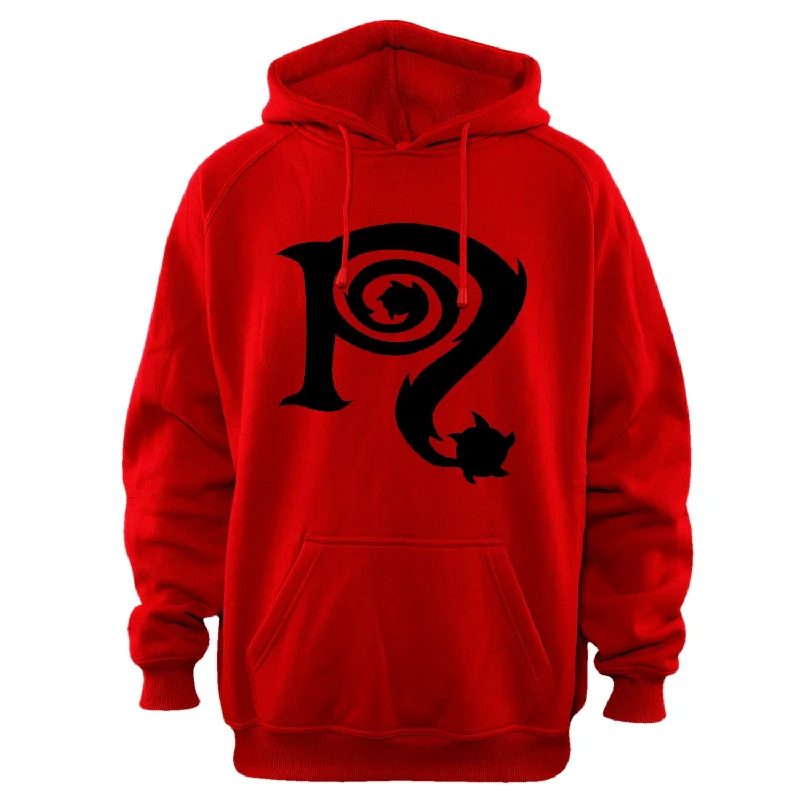 Women's crew - neck sweatshirt in a heather gray shade for a classic and versatile optionNecro "N Logo Large" Pullover Hoodie Women's crew - neck sweatshirt in a heather gray shade for a classic and versatile optionNecro "N Logo Large" Pullover Hoodie