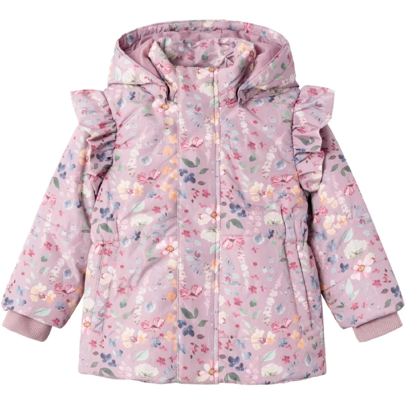 Name It Mauve Shadows Flower Mountain05 Jacket AOP Fo