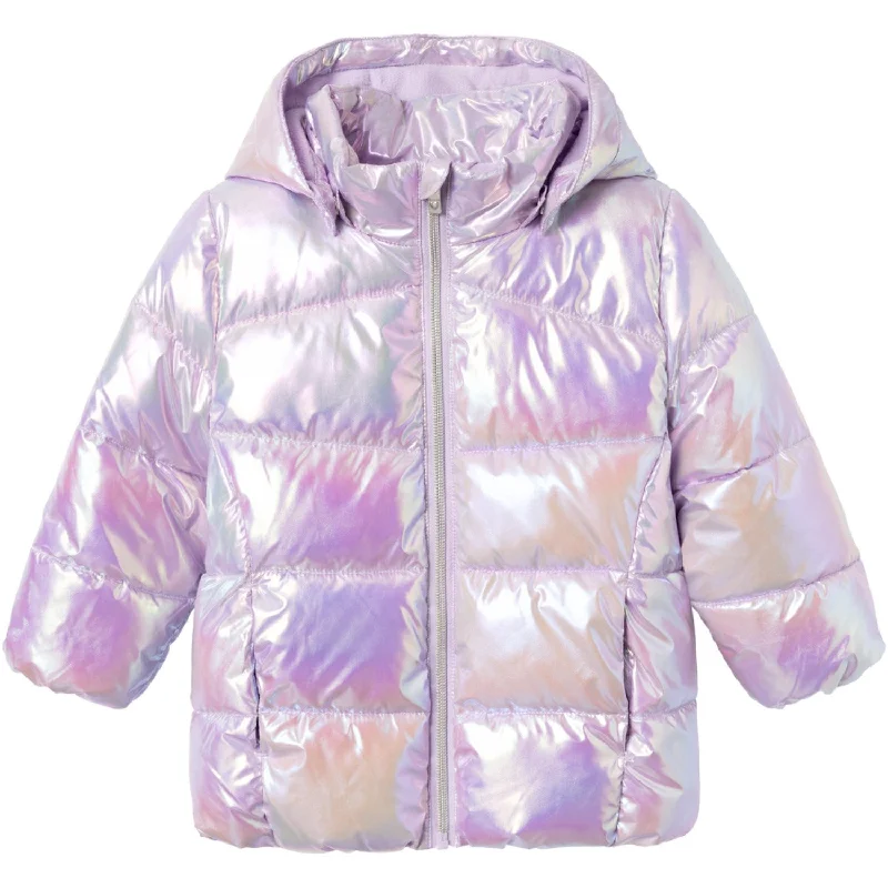 Name It Orchid Bloom Molina Jacket Shiny