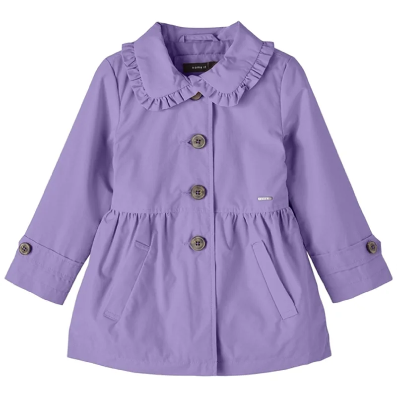 Women's trench coats with a removable belt for customizable stylingName it Sand Verbena Madelin Trenchcoat Women's trench coats with a removable belt for customizable stylingName it Sand Verbena Madelin Trenchcoat