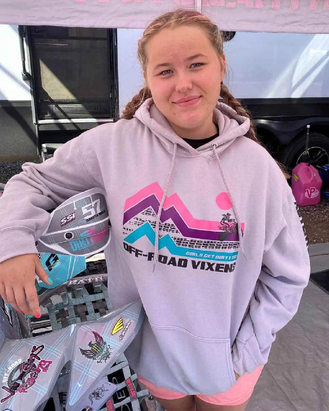 Women's tie - front hoodie in a lightweight fabric for summer layeringQuad Adventure Unisex Pullover Hoodie Women's tie - front hoodie in a lightweight fabric for summer layeringQuad Adventure Unisex Pullover Hoodie