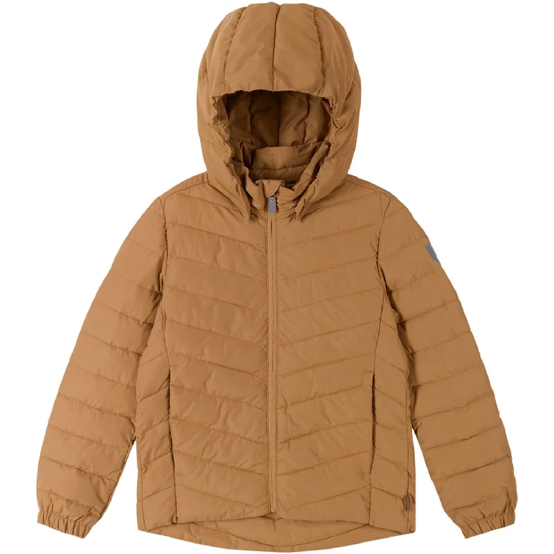 Women's bomber jackets with a holographic finish for a futuristic and eye - catching lookReima Peanut Brown Jacket Uumaja Peanut Brown Women's bomber jackets with a holographic finish for a futuristic and eye - catching lookReima Peanut Brown Jacket Uumaja Peanut Brown