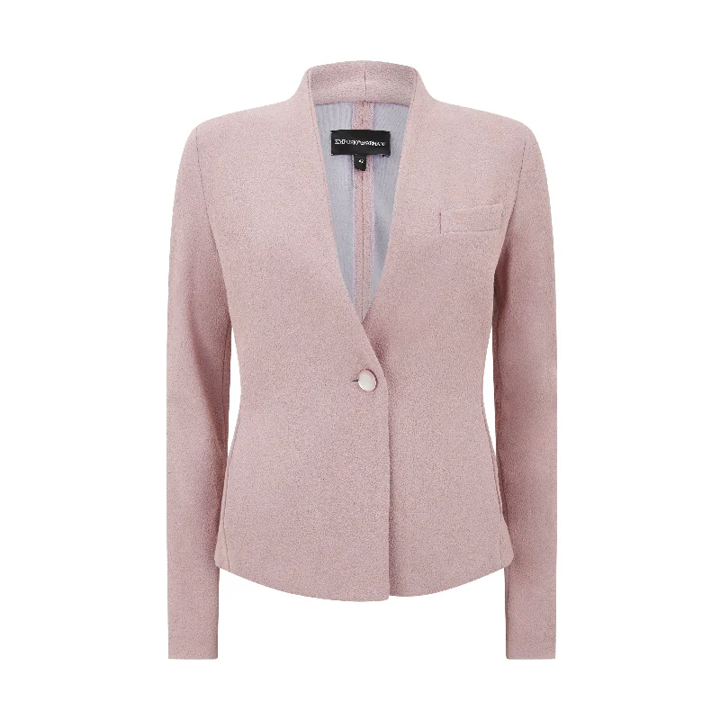 Women's quilted puffer jackets in a cropped silhouette for a modern twistTailored Jacquard Jersey Jacket Women's quilted puffer jackets in a cropped silhouette for a modern twistTailored Jacquard Jersey Jacket