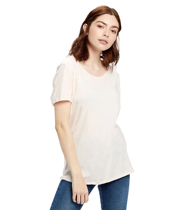 Women's color - block hoodie combining bold hues for a fashion - forward statementUS115 - US Blanks Ladies Short-Sleeve Loose Fit Boyfriend Tee | Light Rose Pink Women's color - block hoodie combining bold hues for a fashion - forward statementUS115 - US Blanks Ladies Short-Sleeve Loose Fit Boyfriend Tee | Light Rose Pink