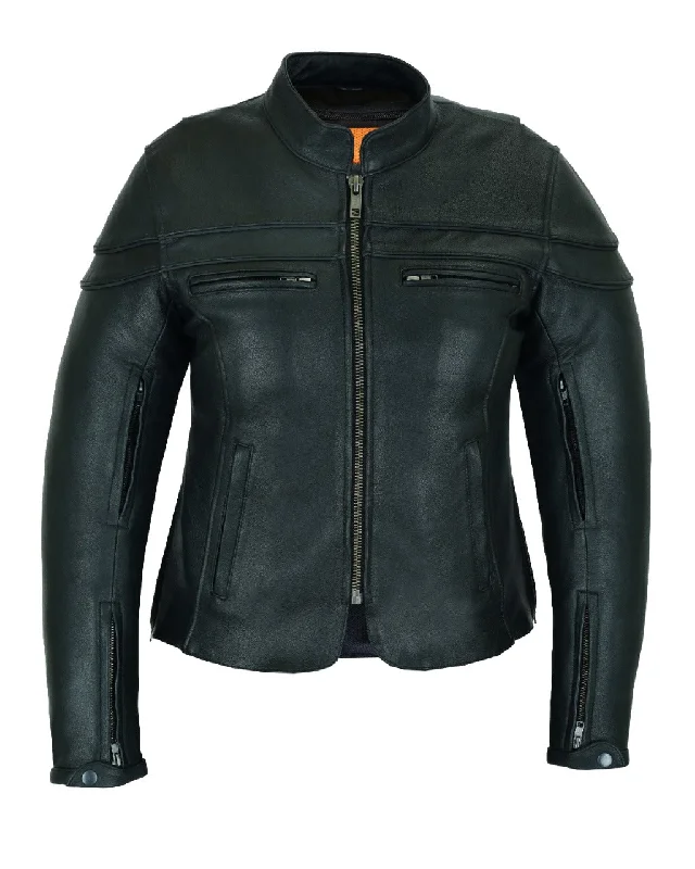 Women's trench coats with a removable belt for customizable stylingVL631 Vance Leather Ladies Racer Jacket with Zip Out Liner Women's trench coats with a removable belt for customizable stylingVL631 Vance Leather Ladies Racer Jacket with Zip Out Liner