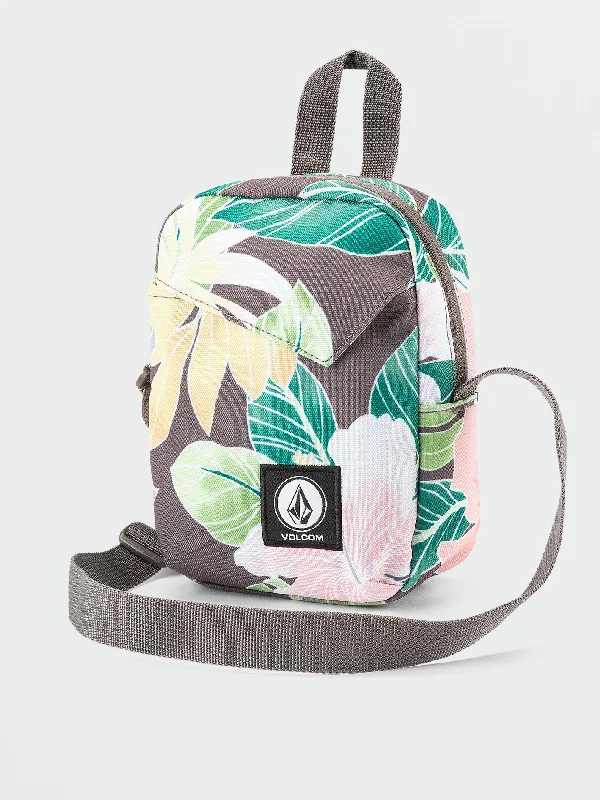 Volcom Cross-Body Stash Backpack - Slate Grey