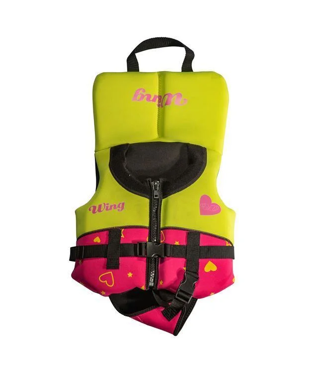 Wing Mayhem L50 Infant Life Vest  - Yellow/Pink