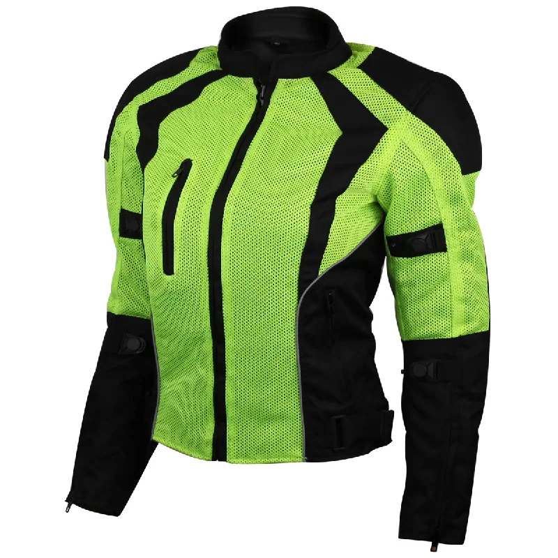 Women's long - length wool blend jackets for a warm and stylish winter lookWomens Advanced 3-Season CE Armor Hi-Vis Mesh Motorcycle Jacket Women's long - length wool blend jackets for a warm and stylish winter lookWomens Advanced 3-Season CE Armor Hi-Vis Mesh Motorcycle Jacket