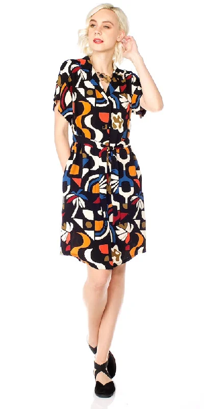 Printed Abstract Women Dress for a Modern and Artistic Appeal Printed Abstract Women Dress for a Modern and Artistic Appeal Beckett Shirt Dress, miro Printed Abstract Women Dress for a Modern and Artistic Appeal Printed Abstract Women Dress for a Modern and Artistic Appeal Beckett Shirt Dress, miro