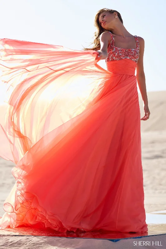 Mermaid - Style Women Dress with a Fitted Silhouette for Special Occasions Mermaid - Style Women Dress with a Fitted Silhouette for Special Occasions Sherri Hill 56141 Mermaid - Style Women Dress with a Fitted Silhouette for Special Occasions Mermaid - Style Women Dress with a Fitted Silhouette for Special Occasions Sherri Hill 56141