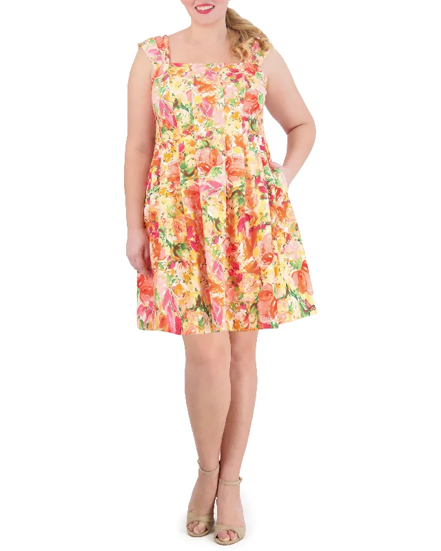 Mermaid - Style Women Dress with a Fitted Silhouette for Special Occasions Mermaid - Style Women Dress with a Fitted Silhouette for Special Occasions Printed Square-Neck Fit-And-Flare Dress Mermaid - Style Women Dress with a Fitted Silhouette for Special Occasions Mermaid - Style Women Dress with a Fitted Silhouette for Special Occasions Printed Square-Neck Fit-And-Flare Dress