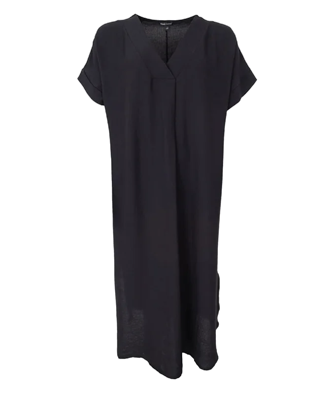 Lace - Embellished Women Dress for an Elegant and Sophisticated Appearance Lace - Embellished Women Dress for an Elegant and Sophisticated Appearance Samos Suit Dress - Black