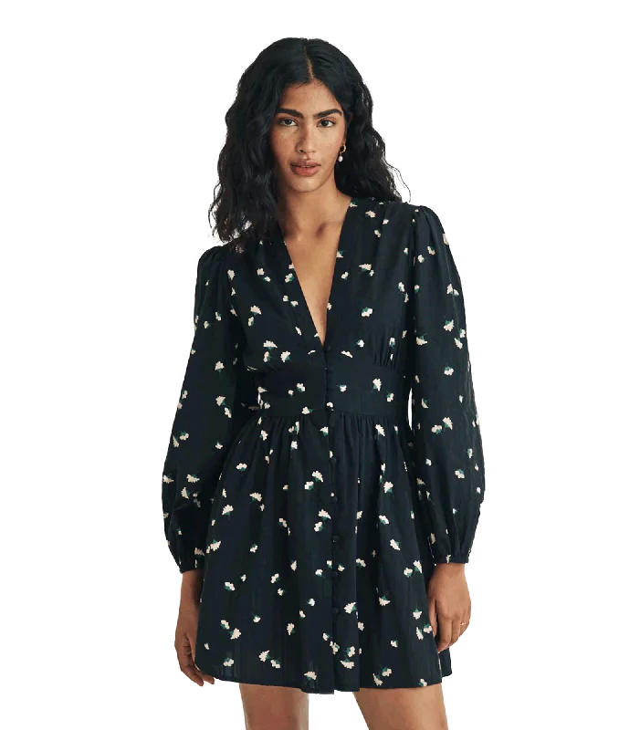 Wrap - Style Women Dress with Adjustable Fit for All Body Types Wrap - Style Women Dress with Adjustable Fit for All Body Types Ditsy Floral Long Sleeve Starlight Mini Dress - Black Wrap - Style Women Dress with Adjustable Fit for All Body Types Wrap - Style Women Dress with Adjustable Fit for All Body Types Ditsy Floral Long Sleeve Starlight Mini Dress - Black