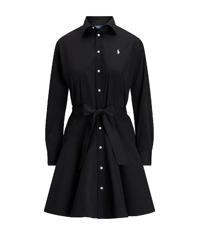 Empire Waist Women Dress to Accentuate the Bust and Conceal the Waist Empire Waist Women Dress to Accentuate the Bust and Conceal the Waist Paneled Cotton Shirtdress - Black Empire Waist Women Dress to Accentuate the Bust and Conceal the Waist Empire Waist Women Dress to Accentuate the Bust and Conceal the Waist Paneled Cotton Shirtdress - Black