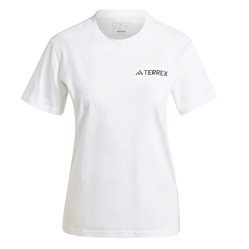 Adidas Terrex Womens Graphic T-Shirt White