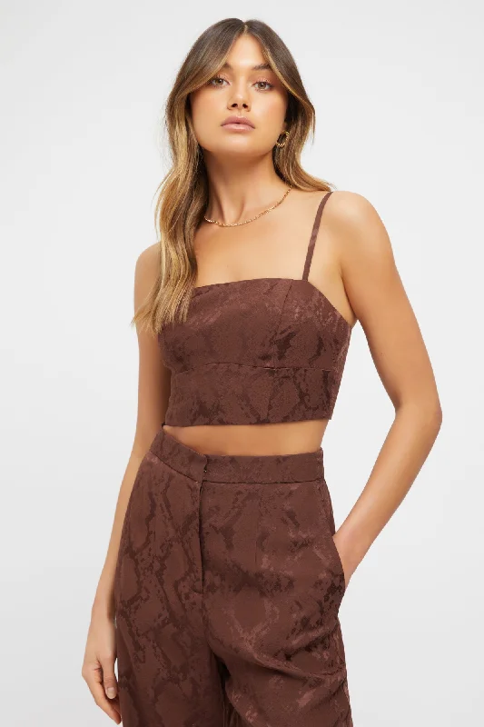 High - Neck Women's Crop Top in Burgundy with Lace Trim for an Elegant and Sophisticated VibeAlina Bodice Crop High - Neck Women's Crop Top in Burgundy with Lace Trim for an Elegant and Sophisticated VibeAlina Bodice Crop