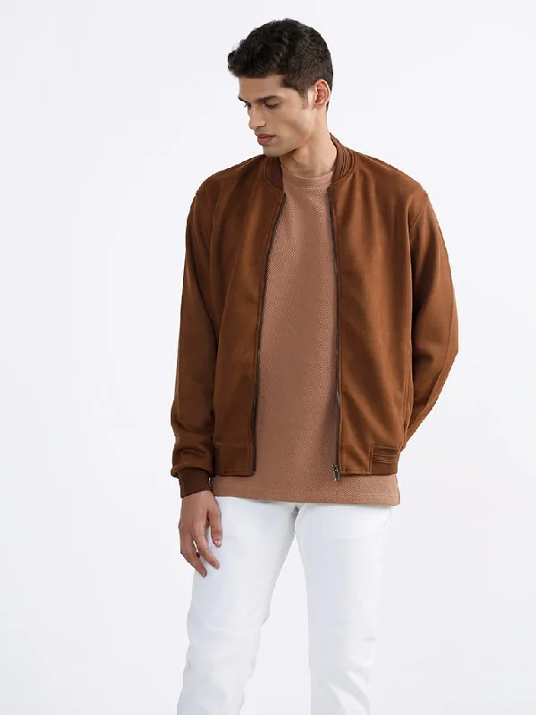Twill Women Shorts with a Smooth Texture and DurabilityAscot Textured Brown Willy Relaxed-Fit Jacket Twill Women Shorts with a Smooth Texture and DurabilityAscot Textured Brown Willy Relaxed-Fit Jacket