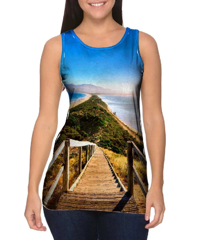 Plunge Neck Women's Seamless Tank Tops for a Smooth FitBruny Island Tasmania Australia Plunge Neck Women's Seamless Tank Tops for a Smooth FitBruny Island Tasmania Australia