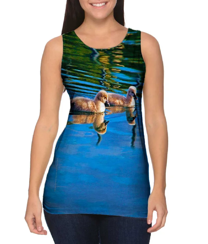 Plus Size Women's Embroidered Tank Tops in Boho StylesBuddy Ducks
