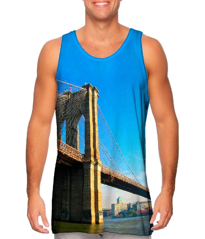 Plus Size Women's Glitter - Trimmed Tank Tops for Party NightsBuilt To Last Brooklyn Bridge Plus Size Women's Glitter - Trimmed Tank Tops for Party NightsBuilt To Last Brooklyn Bridge