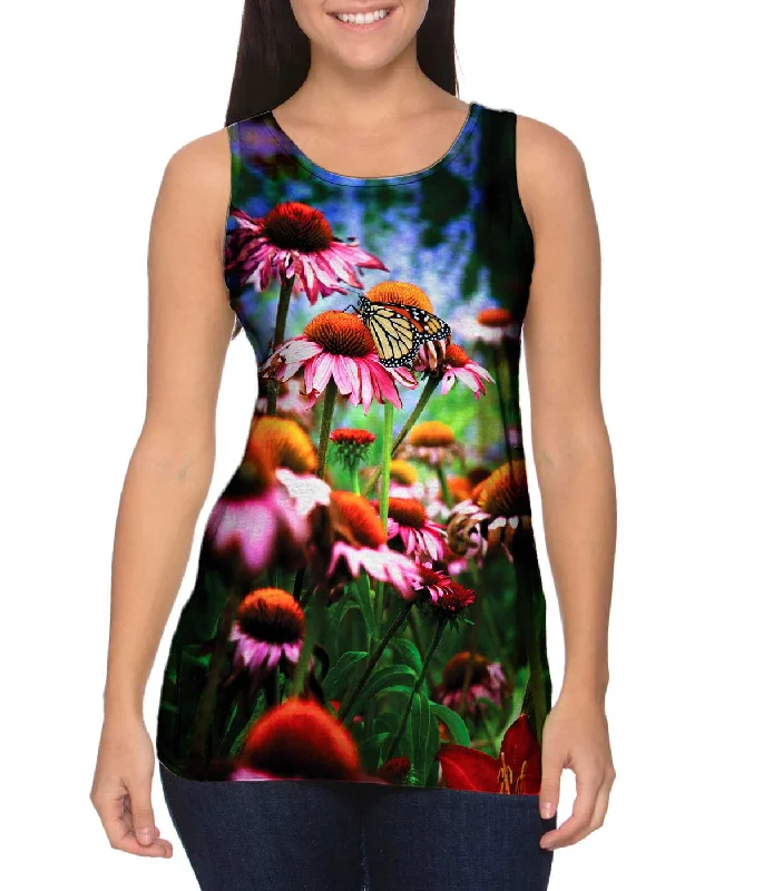 Halter Neck Women's Modal Blend Tank Tops for ComfortButterfly 001
