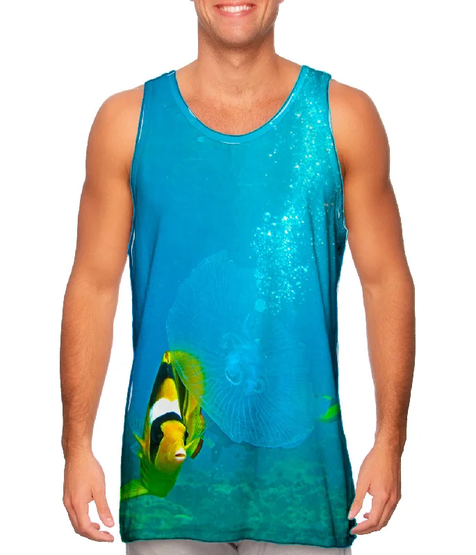 V - Neck Women's Moisture - Wicking Tank Tops for RunningButterfly Fish Jelly Underwater V - Neck Women's Moisture - Wicking Tank Tops for RunningButterfly Fish Jelly Underwater