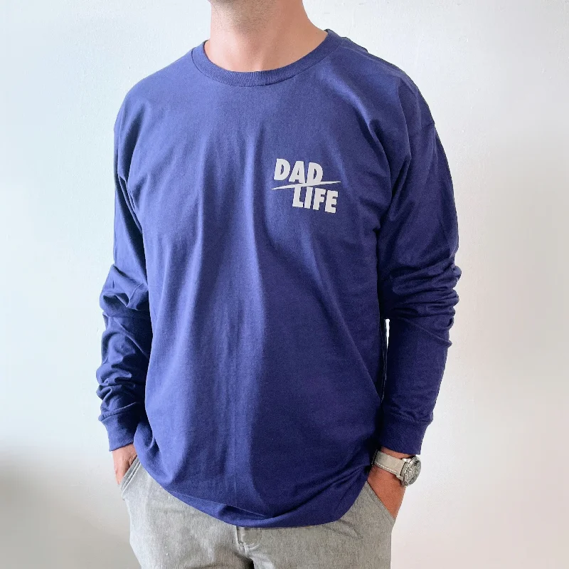 Organic Cotton Women Long Sleeve Top for Eco - Friendly ComfortDad Life Long Sleeve