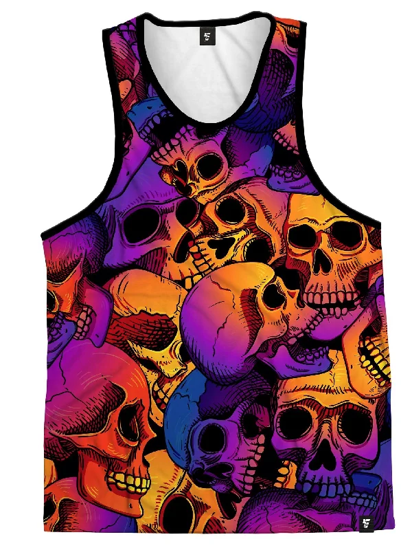Mock Neck Women's Performance Tank Tops for CyclingDead Heads Tank Top