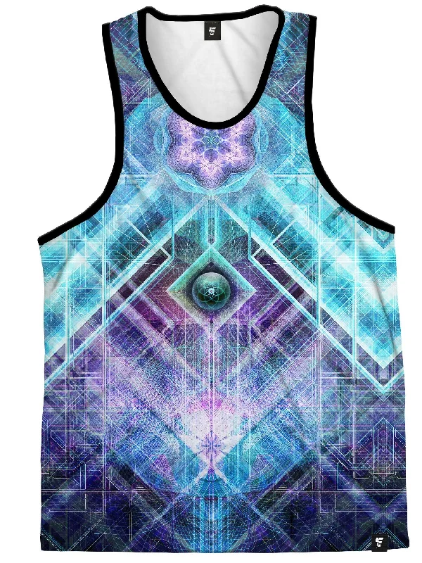 Women's Spaghetti Strap Tank Tops with Geometric PatternsGenesis Revamp Tank Top