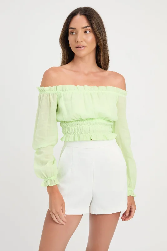 Backless Women's Crop Top in Black for a Sensual and Alluring Evening OutfitGeorgette Off Shoulder Top Backless Women's Crop Top in Black for a Sensual and Alluring Evening OutfitGeorgette Off Shoulder Top