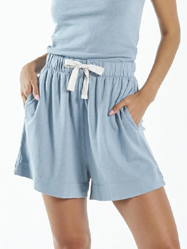 Hemp Field Short - Steel Blue