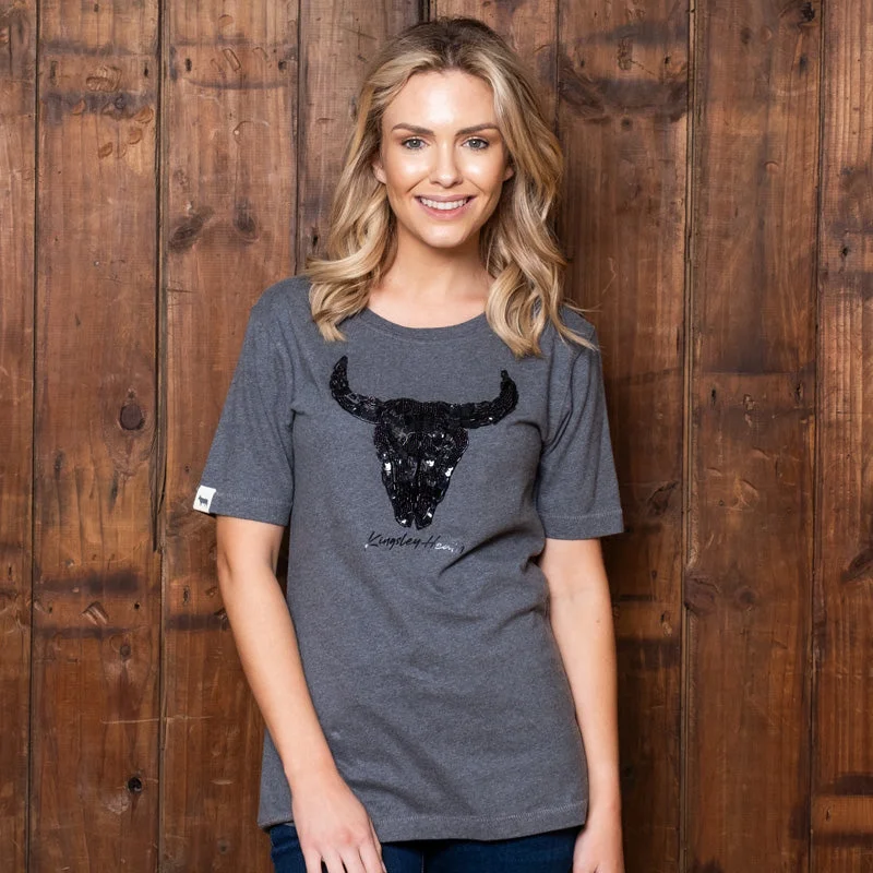 Quarter - zip polo shirt for easy temperature adjustmentGlitzy Skull Regular Crew Tee Jackal Quarter - zip polo shirt for easy temperature adjustmentGlitzy Skull Regular Crew Tee Jackal
