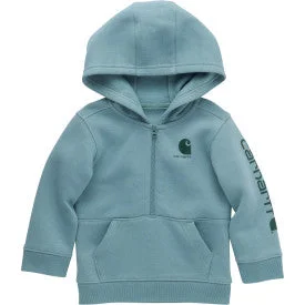 Cropped Women Long Sleeve Top to Pair with High - Waisted BottomsInfant/Toddler Long Sleeve 1/2 Zip Sweatshirt - Patina Cropped Women Long Sleeve Top to Pair with High - Waisted BottomsInfant/Toddler Long Sleeve 1/2 Zip Sweatshirt - Patina
