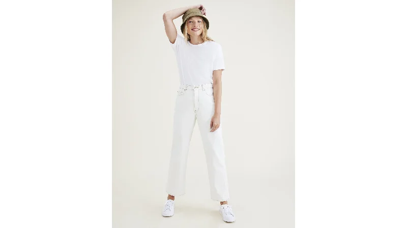 Printed Floral Women Shorts for a Summer - Ready StyleJean Cut Pants, High Straight Fit Printed Floral Women Shorts for a Summer - Ready StyleJean Cut Pants, High Straight Fit