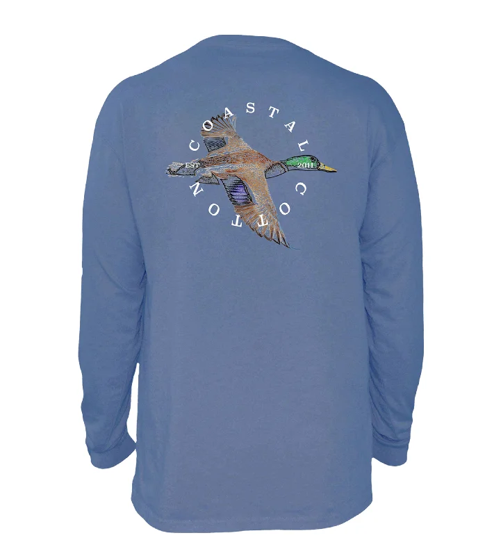 Wrap - Style Women Long Sleeve Top for a Versatile FitMallard Long Sleeve