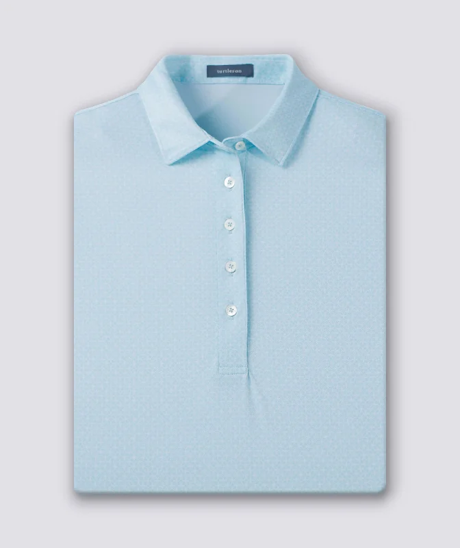 Polo shirt with a cropped length for a trendy lookWomen's Mariposa Performance Polo