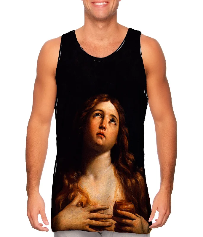 V - Neck Women's Moisture - Wicking Tank Tops for Running"Mary Magdalene"