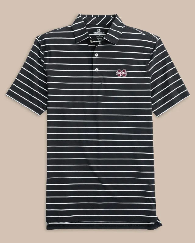 Mississippi State Bulldogs brrr°®-eeze Desmond Stripe Polo