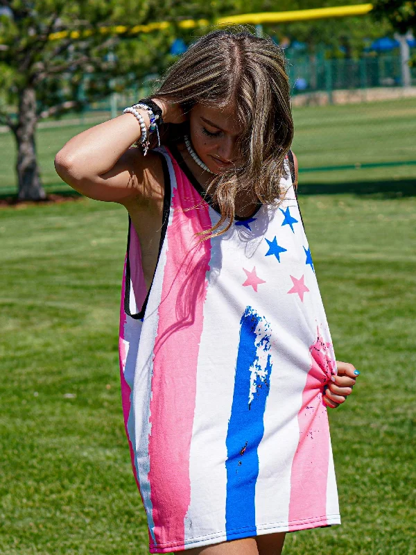 Plus Size Women's Criss - Cross Back Tank Tops in Neon ColorsNeon Flag Unisex Tank Top Plus Size Women's Criss - Cross Back Tank Tops in Neon ColorsNeon Flag Unisex Tank Top