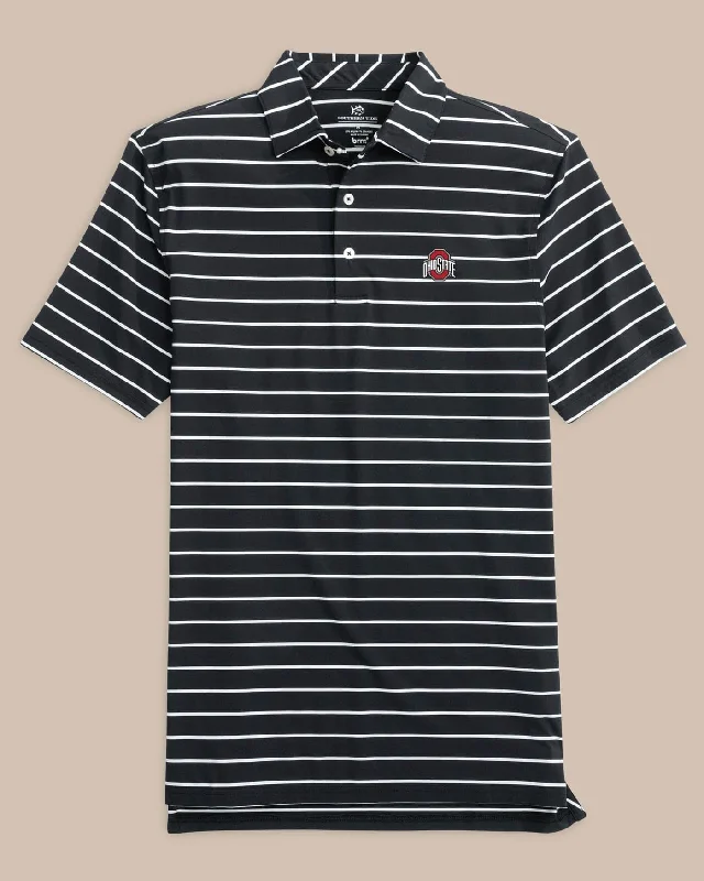 Ohio State Buckeyes brrr°®-eeze Desmond Stripe Polo