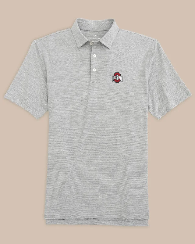 Ohio State Buckeyes Driver Spacedye Polo Shirt