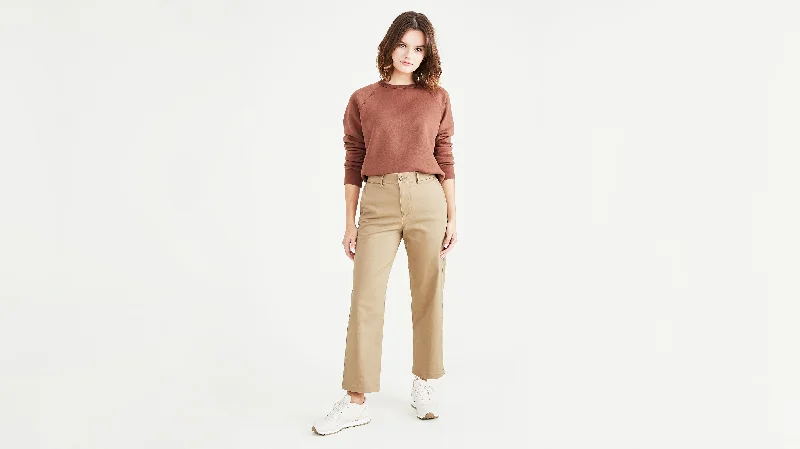 Original Khakis, High Waisted, Straight Fit