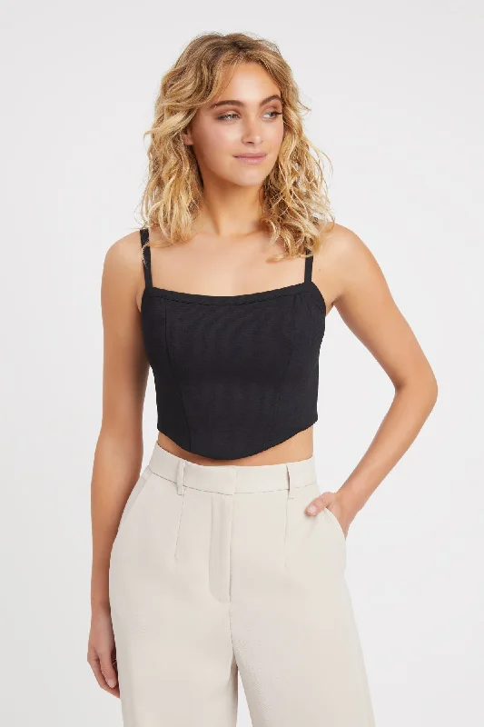 Printed Floral Women's Crop Top in Yellow for a Vibrant and Spring - Inspired OutfitOyster Curved Crop Printed Floral Women's Crop Top in Yellow for a Vibrant and Spring - Inspired OutfitOyster Curved Crop