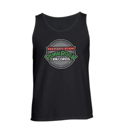 POPR Records - "TMNT Sewer Logo" (Black) (Tank Top)