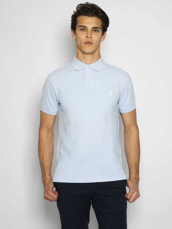 Polo in Piquè Blue