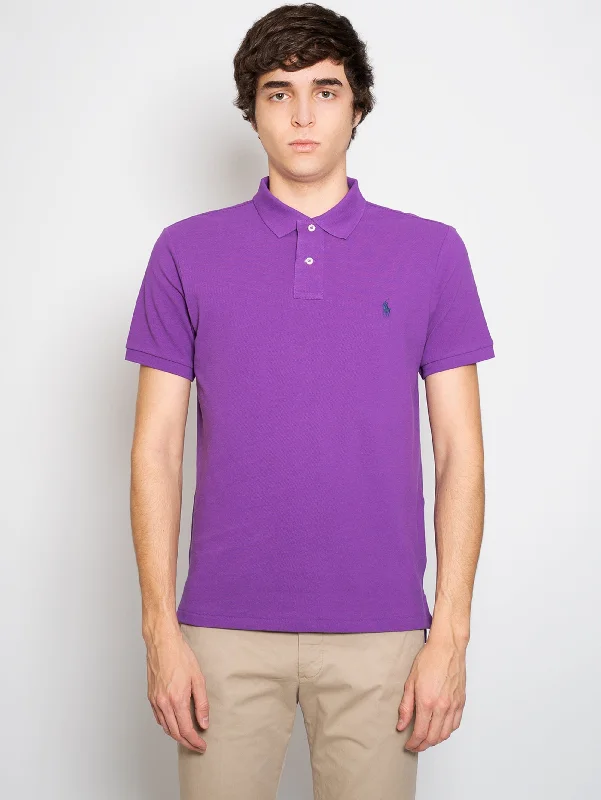 Polo in Piquet Viola