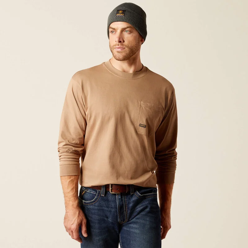 Thermal Women Long Sleeve Top for Extra Warmth in WinterRebar Cotton Strong WHLF T-Shirt Long Sleeve - Rebar Khaki Thermal Women Long Sleeve Top for Extra Warmth in WinterRebar Cotton Strong WHLF T-Shirt Long Sleeve - Rebar Khaki