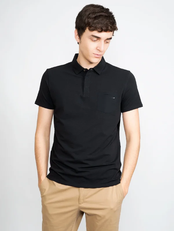 Polo Super Stretch Nero