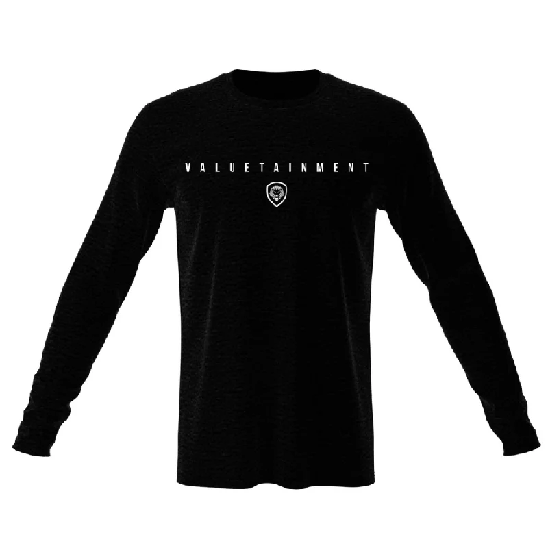 Turtleneck Women Long Sleeve Top for Cold Winter DaysValuetainment Premium Black Curved Hem Long Sleeve T-Shirt Turtleneck Women Long Sleeve Top for Cold Winter DaysValuetainment Premium Black Curved Hem Long Sleeve T-Shirt