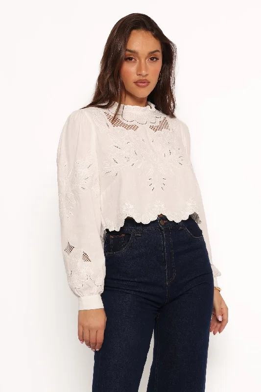 Sallie Top - White